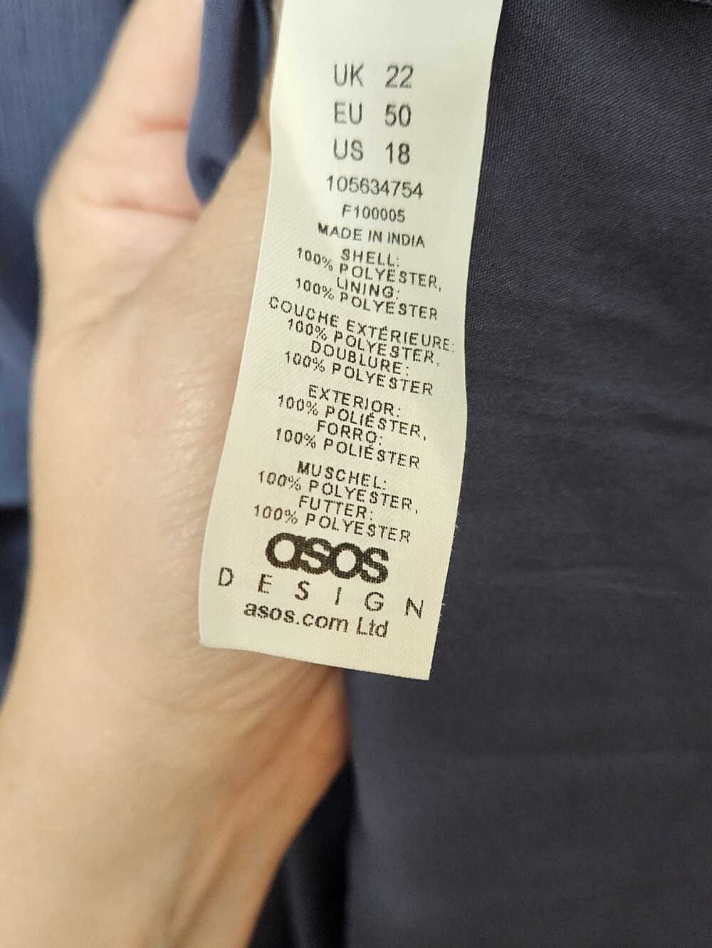 Asos Curve Ruffle Tiered Midi Dress in Dusty Blue - Picture 4 of 6